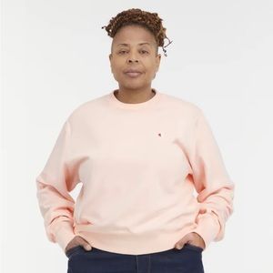 Champion | Light Pink Crewneck Sweatshirt 2XL